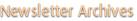 Newsletter Archives